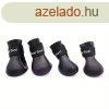 Esll kiskutya csizmk csszsgtl kialaktssal - Fekete