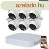 Dahua 6 dome kltri kamers IP kamerarendszer 4MP sznes j