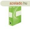 Archivl doboz A4, 100mm, karton Esselte Boxycolor zld