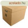 Archivl kontner karton doboz fedeles 42x31x32cm, felfel 