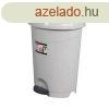 Szemetes kuka pedlos manyag 50 literes szrke UP130