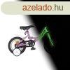 KPC FluoBike Rabbit nyuszis VILGTS 12 lila fluoreszkl g