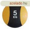 Sznes medicinlabda 5kg, srga-fekete