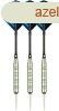 Faver steel darts szett silver - 23 g