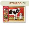 Melissa & Doug fa puzzle farm llatok 