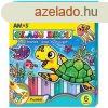 Glass Deco vegfestk 6 darabos kszlet