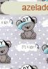 Flanel sznes,mints pelenka - It&#039;s a Boy ! szrke