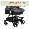 Chipolino Duo Smart iker babakocsi - Silver Gray