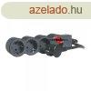 Legrand Elosztsor Standard 4x2P+F, 1,5 m vezetkkel, fekete