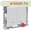 Legrand Suno ketts vltkapcsol jelzfnnyel 10 AX fehr, 