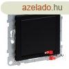 Legrand Suno vakfedl Program Mosaic adapterrel, fekete, Leg