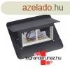 Legrand Pop-up felnyl sllyesztett padldoboz 4 modul, fek