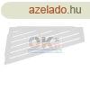 Ablago Board zuhany sarokpolc, matt fehr, asszimetrikus (ab