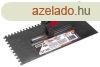 Fogazott glettvas 6x6mm 270x130mm
