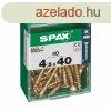Csavaros doboz SPAX Fa csavar Lapos fej (4,5 x 40 mm) MOST 5