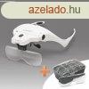 Fejpntos nagyt LED vilgtssal + lencse szett