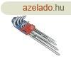 EXTOL PREMIUM torx kulcs klt. 9db, extra hossz; T10-T50, ho