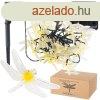 Solar szitakt kerti lmpk 6.5m 30LED meleg fehr