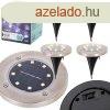 Napelemes fldi kerti fellvilgt 8LED 4db meleg fehr