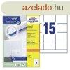 3669 Avery univerzlis cmke - fehr 70x50,8mm