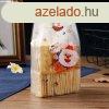 Karcsonyi manyag tasak, zacsk 25 db #Mikuls szarvassal