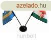 Nemzeti cmeres s Szkely zszlk asztali tartval