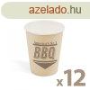 Paprpohr - BBQ - 2,5 dl - 12 db / csomag (58237D)