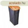 Szemetes lda Fekete/Narancssrga polipropiln (15 L) MOST 1