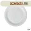 telek halmaza Algon Eldobhat Fehr Prselt Papr 23 cm (36