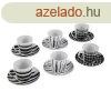 Cssze Szett Alttekkel Versa Fekete Porceln MOST 27140 HE