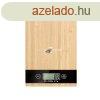 bambusz konyhai mrleg LCD kijelzvel