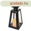 EMOS DCLV18, LED fekete, szgletes lmps, 26,5 cm, 3x AAA, 