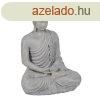 Szobor Szrke Gyanta 46,3 x 34,5 x 61,5 cm Buddha MOST 81210