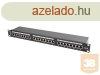 Lanberg Patch Panel 24 port 1U, cat. 6, shielded, black