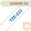 BROTHER Festkszalag TZe-233, Fehr alapon Kk, Laminlt, 12
