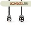 Nedis CAGL22050BK50 3,5mm jack hosszabt hbel, 3,5mm szter