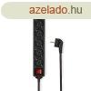 Nedis ESOC630F2BK 6 aljzatos kapcsols (6-os) eloszt, 3 m, 