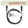 Nedis CCGL60600BK10 USB A - USB C (USB-C) kbel, USB2.0, 15W