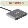 Bluestork USB Hub - HUB-DUO-HDMI (USB3.0, USB-C to 2xHDMI + 