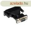 ACT AB9141 D-sub Adapter 9 pole Female to 25 pole Male with 