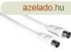 Hama Eco antennakbel 75db 10m White