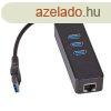 Akyga AK-AD-32 USB3.0 3-port + Ethernet Hub