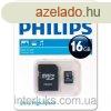 Memriakrtya 16gb micro SDHC + adapter CLASS10 PHILIPS