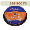 DVD-R 4,7Gb. 16x cake box 10 db/doboz, Philips 