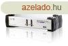 ATEN CS1742 2-Port USB VGA Dual Display/Audio KVMP Switch