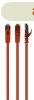 Gembird CAT6A S-FTP Patch Cable 0,5m Red