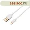 Avax CB124W PURE USB-A - Lightning 2m Cable White
