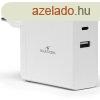 Bluestork Hlzati tlt - PW-NB-65-C-W (USB-C, USB-A, 65W, 