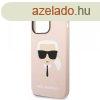 Karl Lagerfeld Liquid Silicone Karl Head Apple iPhone 14 Pro
