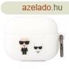 Karl Lagerfeld and Choupette Apple Airpods Pro szilikon tok 
